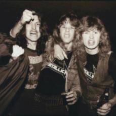 Ron Quintana, James e Mustaine
